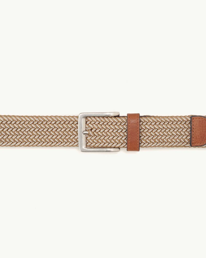 Two-Tone Stretch Webbed Belt - Image 3