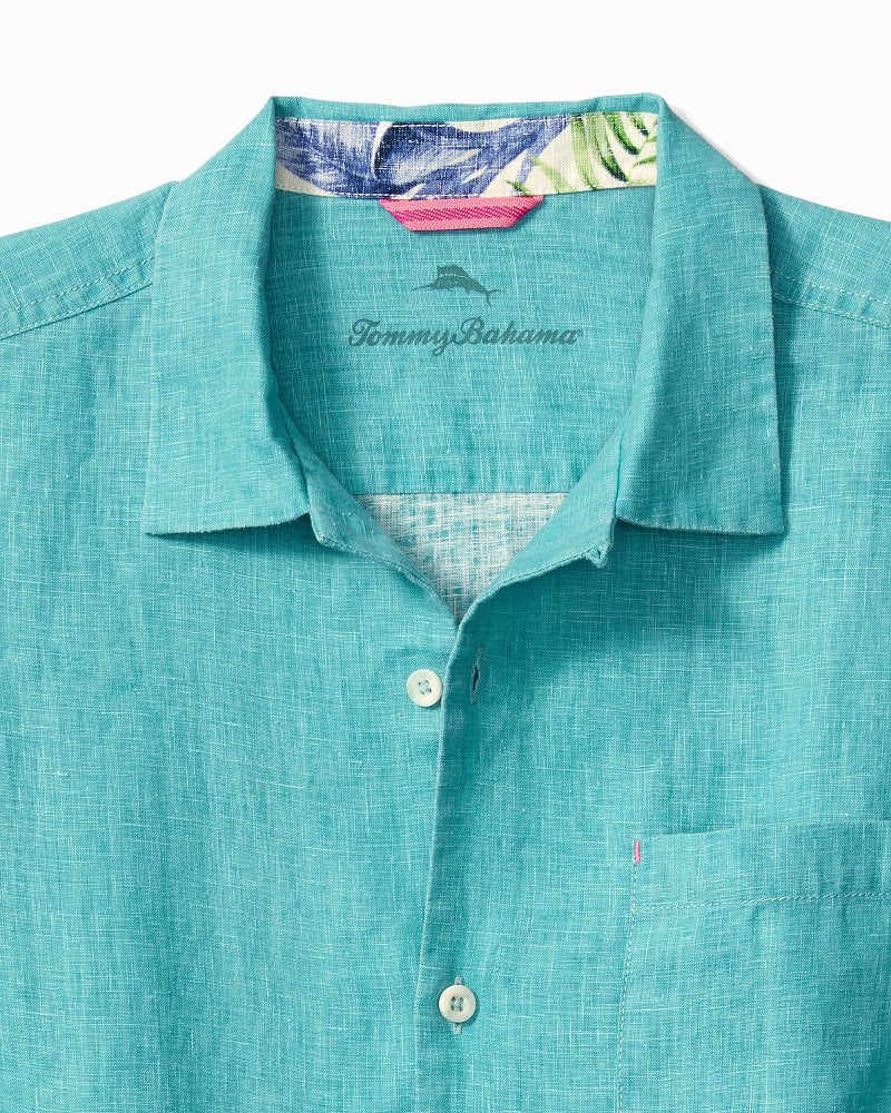 Big & Tall Sea Glass Camp Shirt - Image 2