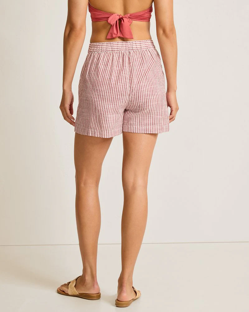 Shoreline Stripe Beach Shorts - Image 3