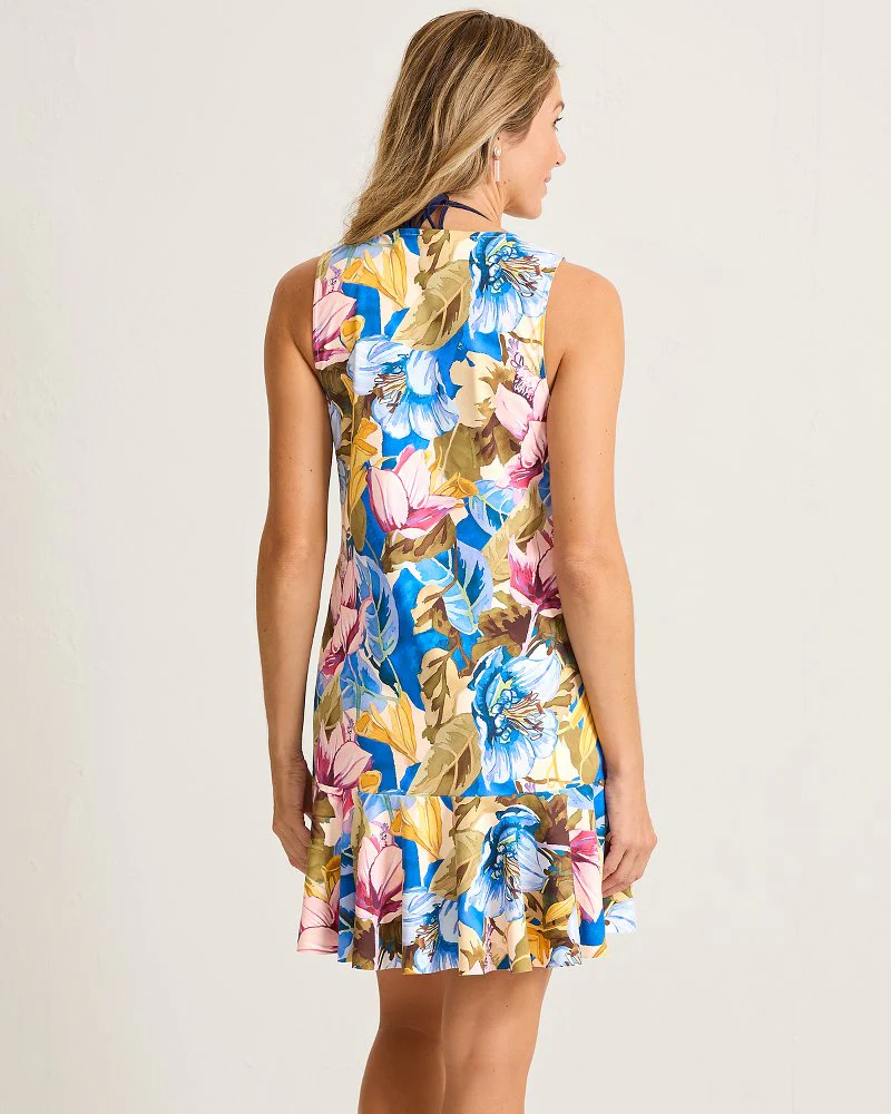 Playa Marbella Split-Neck Spa Dress - Image 3