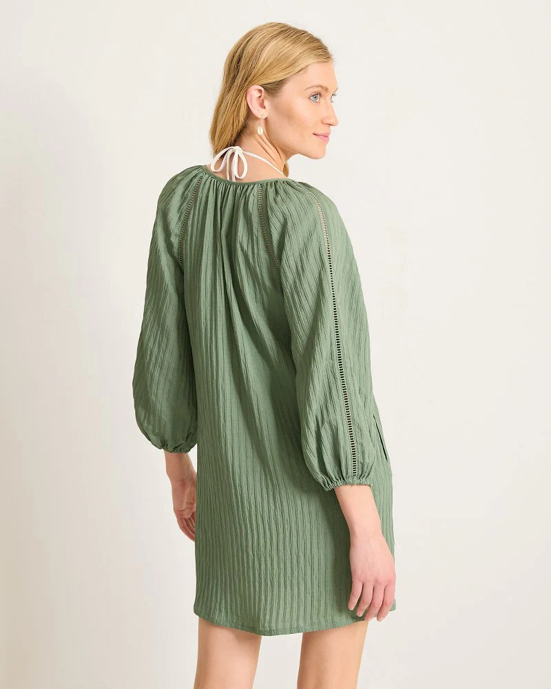Woven Stripe Beach Tunic - Image 3