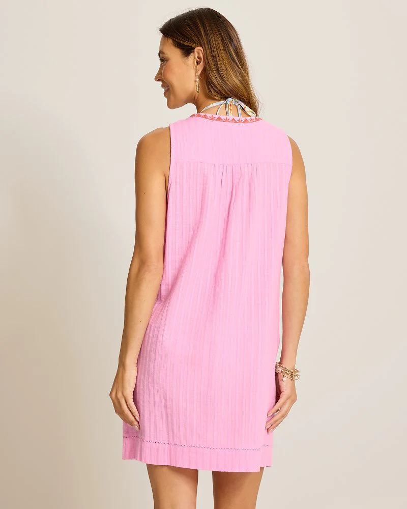 Pico Bay Split-Neck Coverup Dress - Image 3