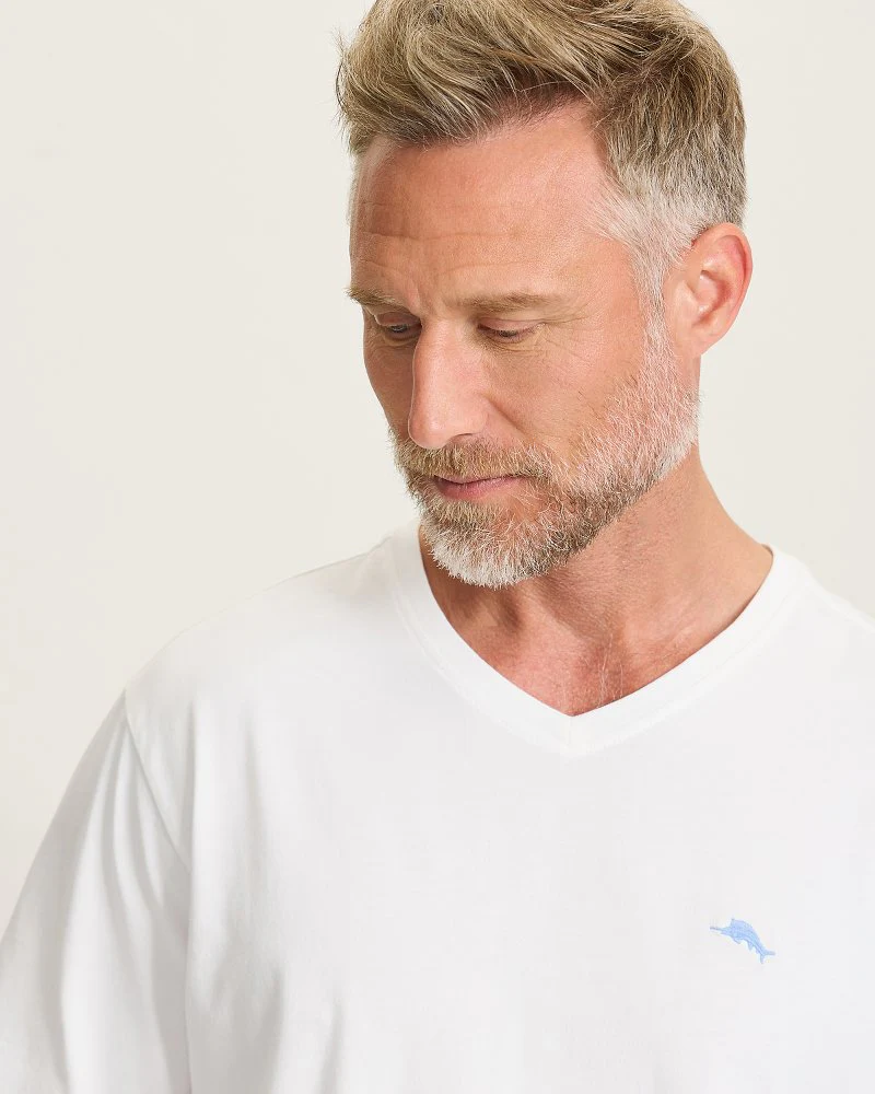 New Bali Skyline V-Neck T-Shirt - Image 4