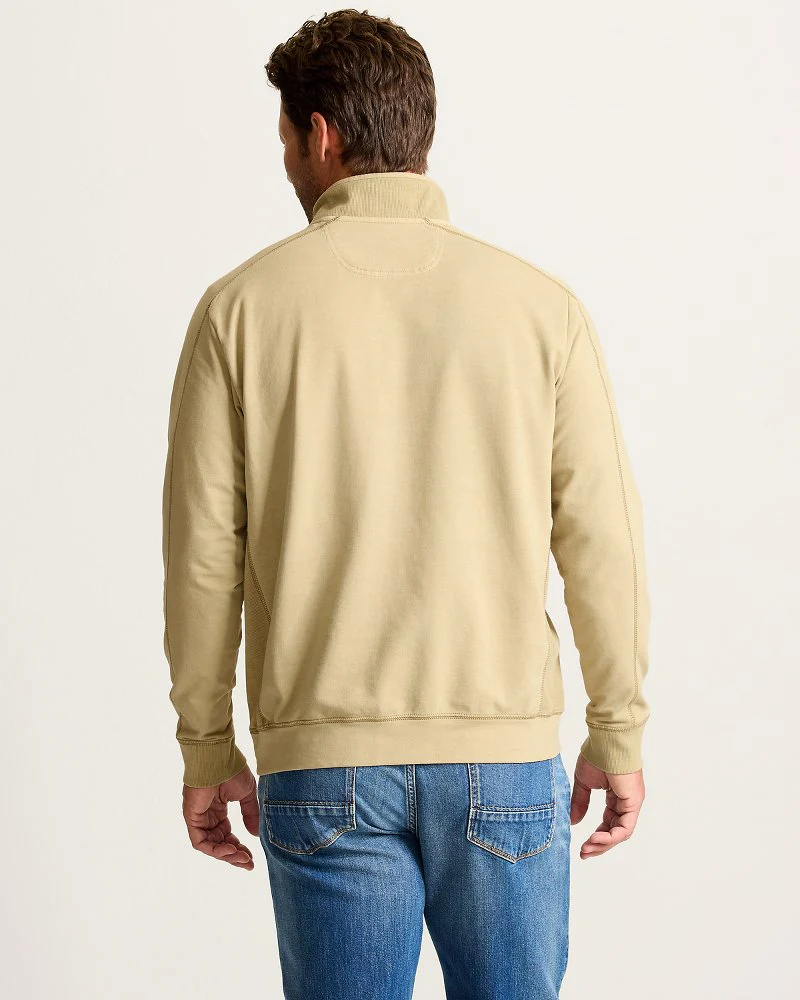 Ben & Terry Half-Zip Sweatshirt - Image 3