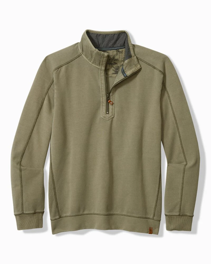 Ben & Terry Half-Zip Sweatshirt