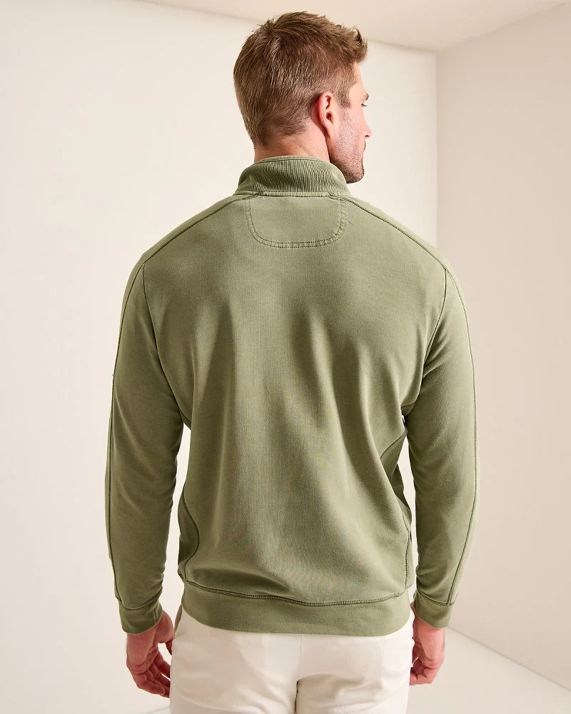 Ben & Terry Half-Zip Sweatshirt - Image 3
