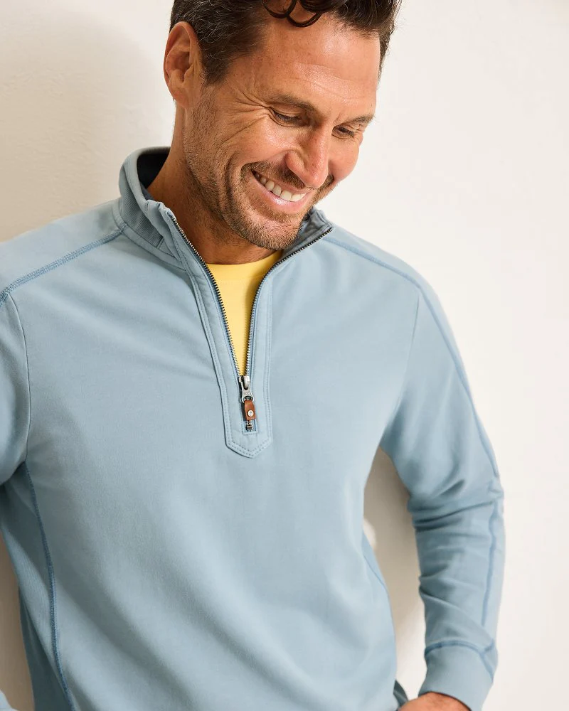 Ben & Terry Half-Zip Sweatshirt - Image 4