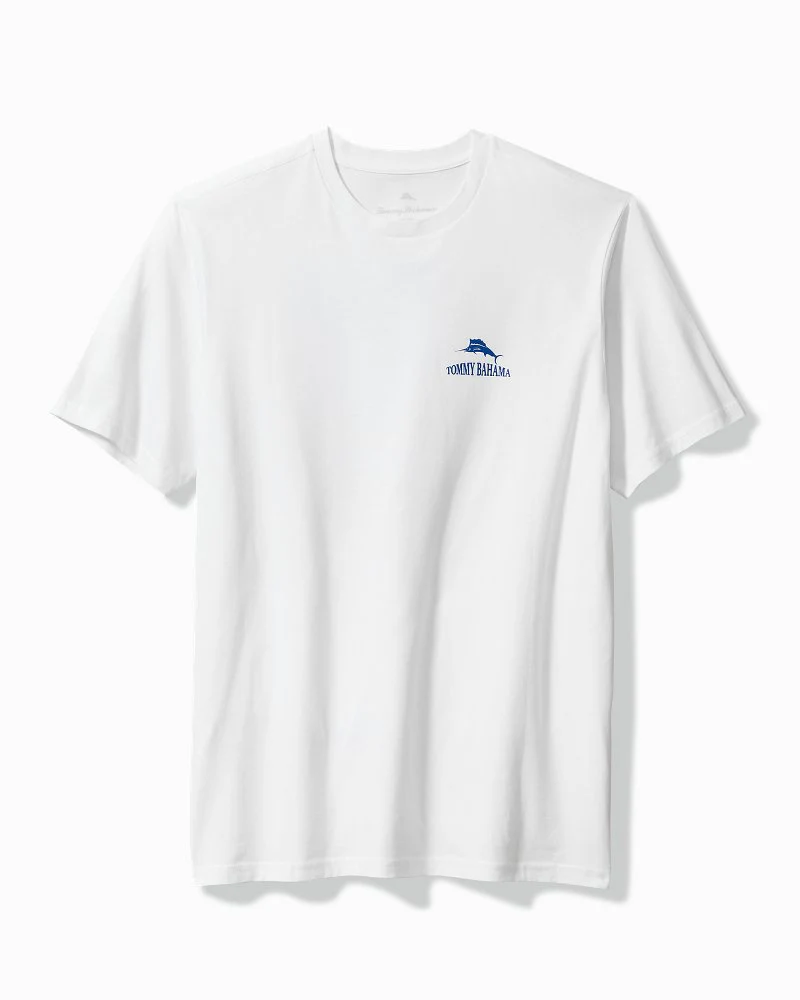 Beachin and Wine in Tee - Image 2