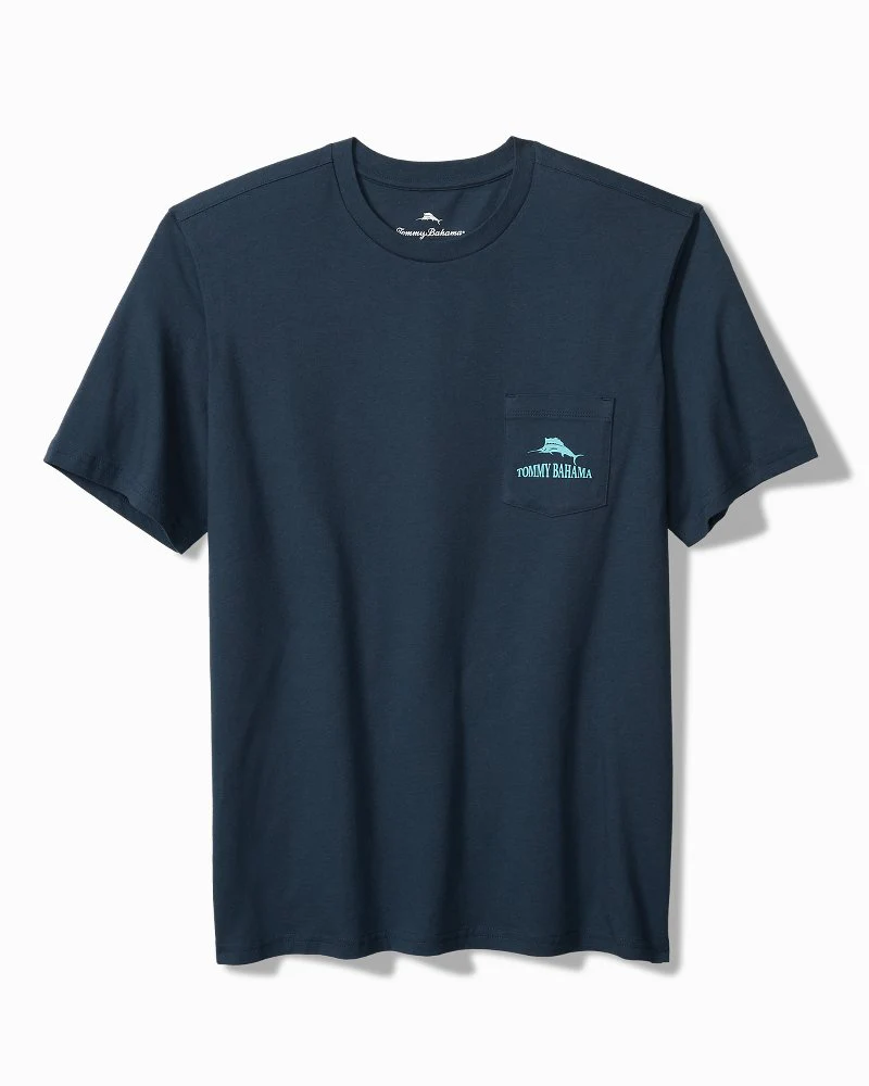 Talk Birdie to Me Graphic Pocket T-Shirt - Image 2