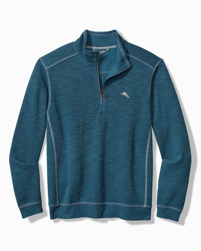 Tobago Bay Marlin Splash Half-Zip Sweatshirt - Image 2