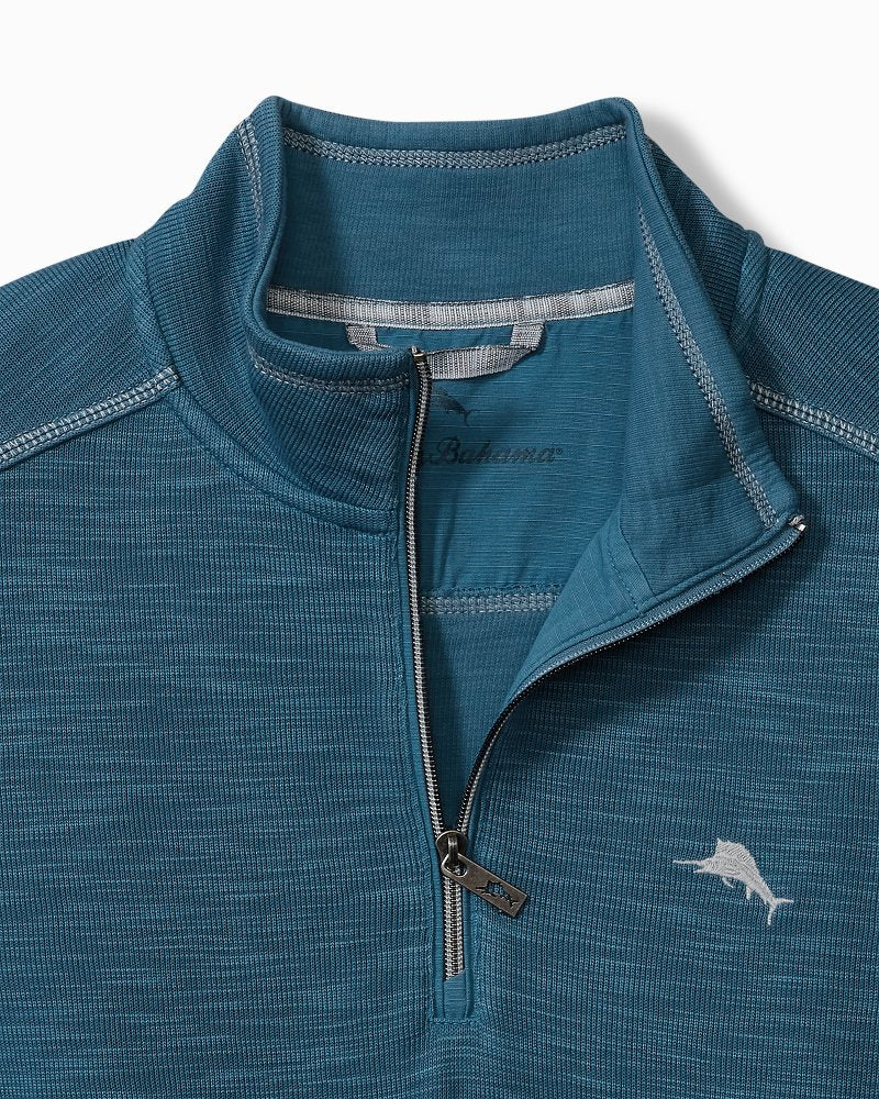 Tobago Bay Marlin Splash Half-Zip Sweatshirt - Image 3