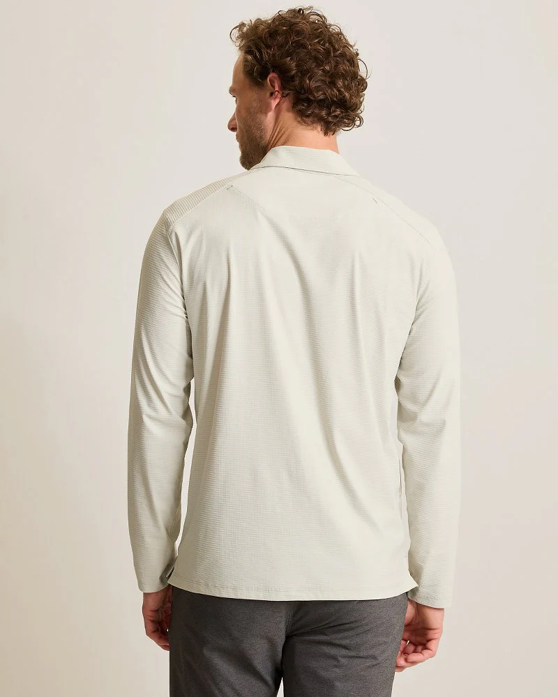 Pebble Coast Half-Zip IslandZone Polo - Image 3