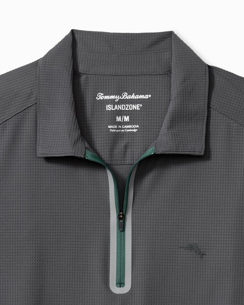 Pebble Coast Half-Zip IslandZone Polo - Image 5