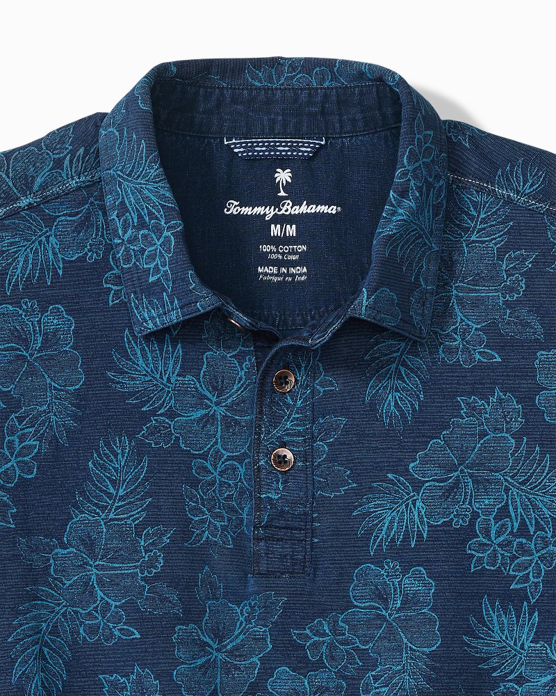 Azul Hibiscus Polo - Image 2