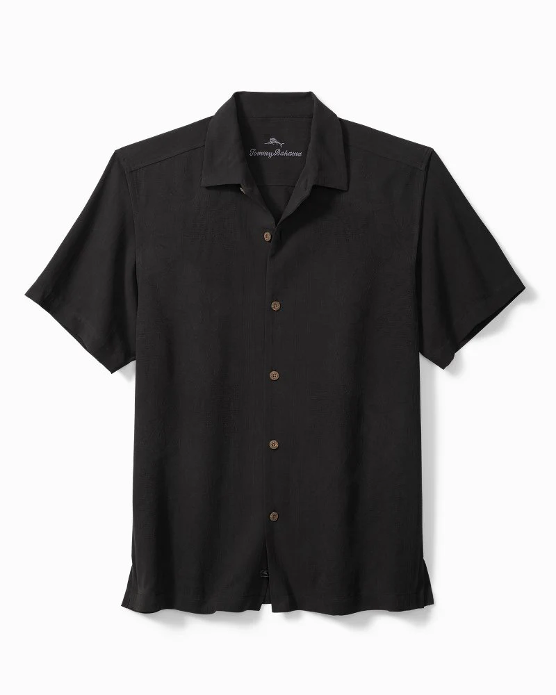 Bali Border Silk Camp Shirt