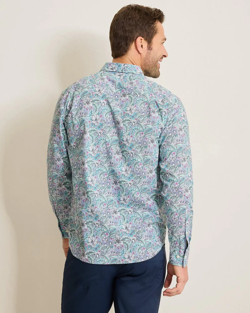 Sarasota Stretch Azul Gardens IslandZone Shirt - Image 3