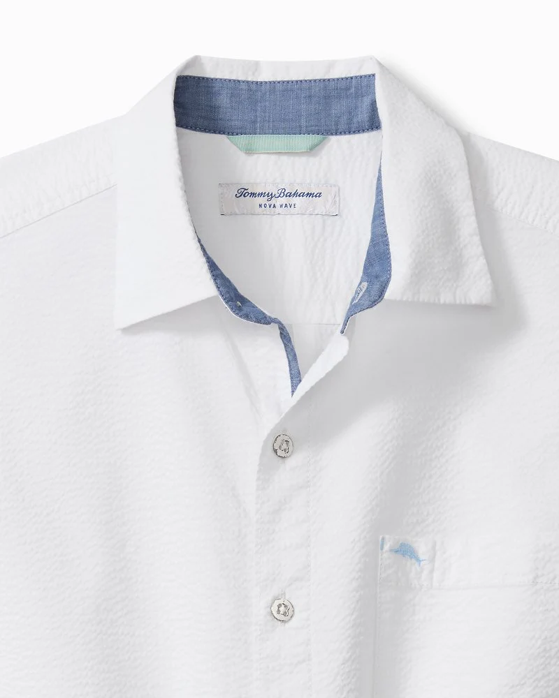 Nova Wave Cotton-Blend Short-Sleeve Shirt - Image 4