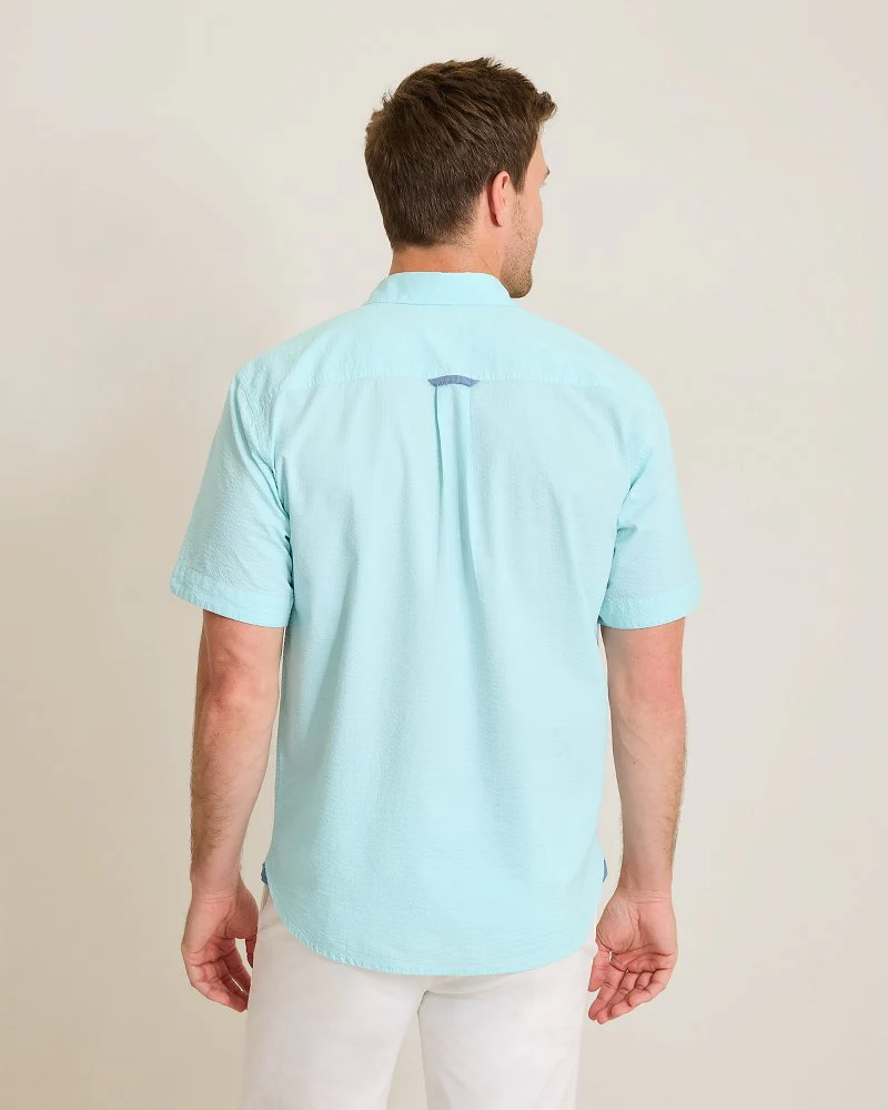 Nova Wave Cotton-Blend Short-Sleeve Shirt - Image 3