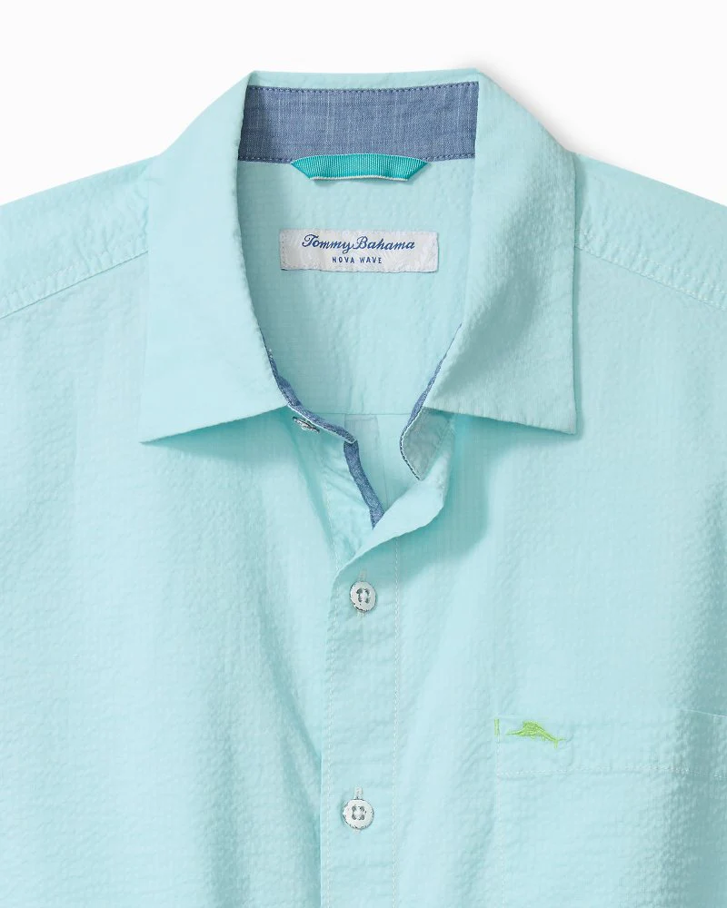 Nova Wave Cotton-Blend Short-Sleeve Shirt - Image 4