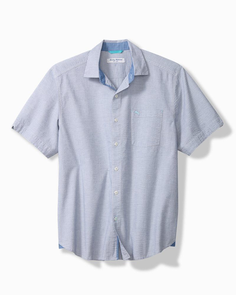 Nova Wave Cotton-Blend Short-Sleeve Shirt