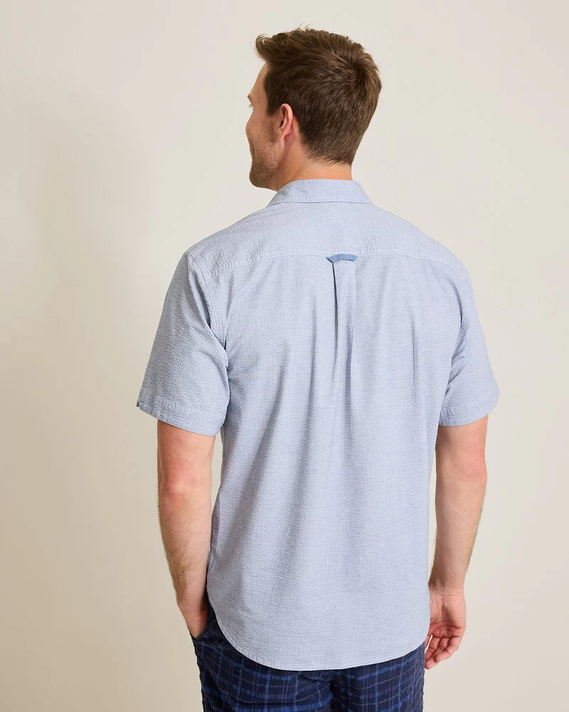 Nova Wave Cotton-Blend Short-Sleeve Shirt - Image 3