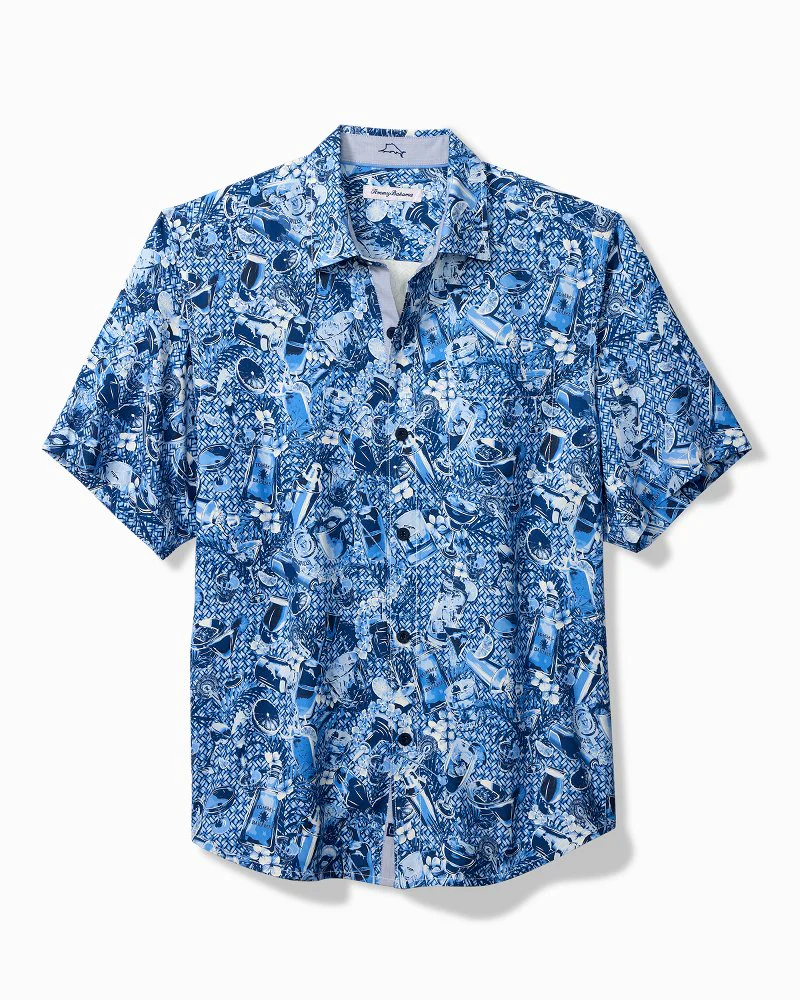 Island Mixer Silk Camp Shirt