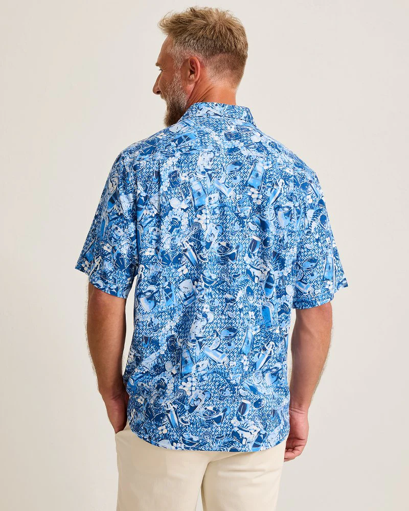 Island Mixer Silk Camp Shirt - Image 3
