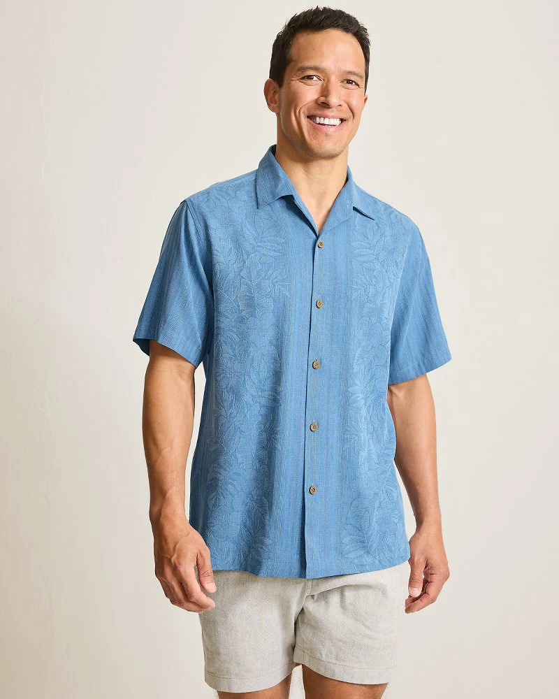 Maui Border Silk Camp Shirt - Image 2