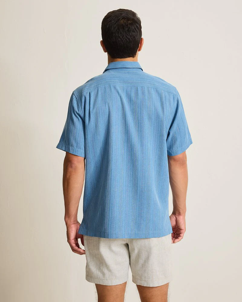 Maui Border Silk Camp Shirt - Image 3