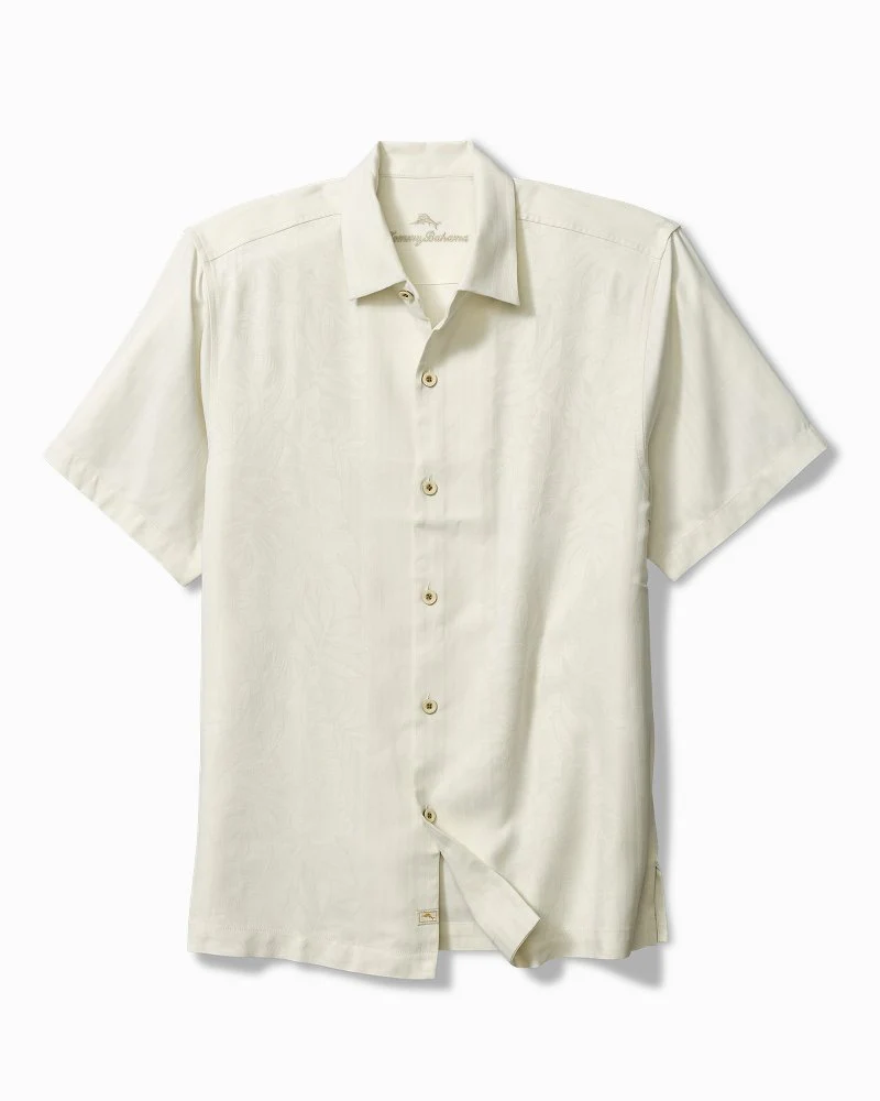 Maui Border Silk Camp Shirt