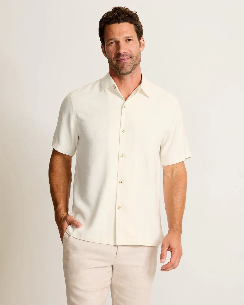 Maui Border Silk Camp Shirt - Image 2