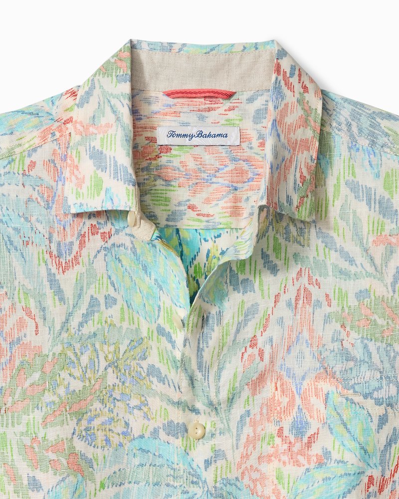 Fresca Gardens Long-Sleeve Linen Shirt - Image 2