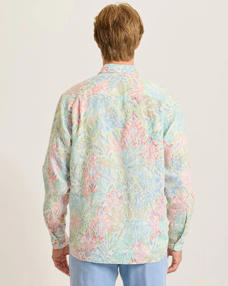 Fresca Gardens Long-Sleeve Linen Shirt - Image 4