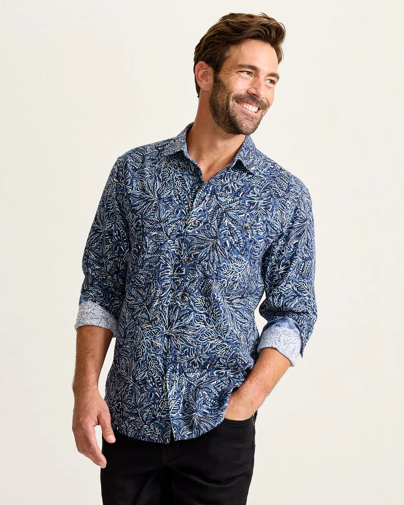 Canyon Beach Petina Palms Flannel - Image 3