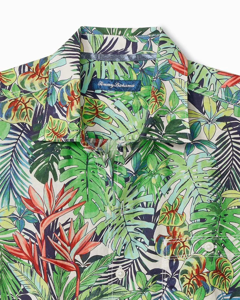 Sand Linen Verde Gardens Shirt - Image 2