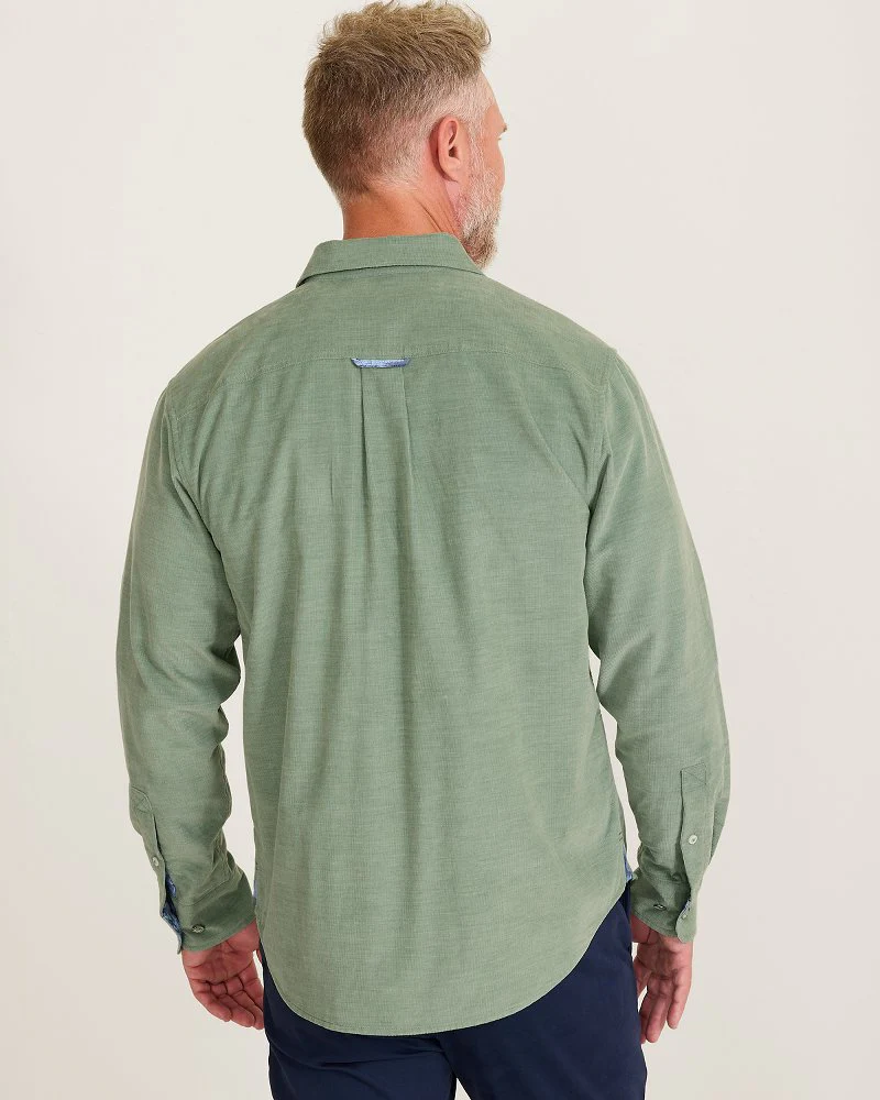 Coastline Cord Heather Bay Shirt - Image 3