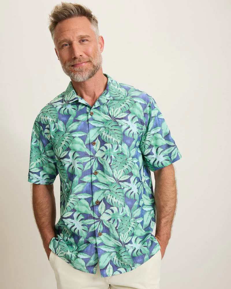 Coastal Ease Tropic Fringe IslandZone Camp Shirt - Image 3