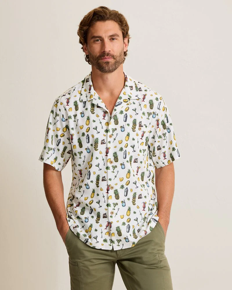 Coastal Ease Shake & Sip IslandZone Camp Shirt - Image 3