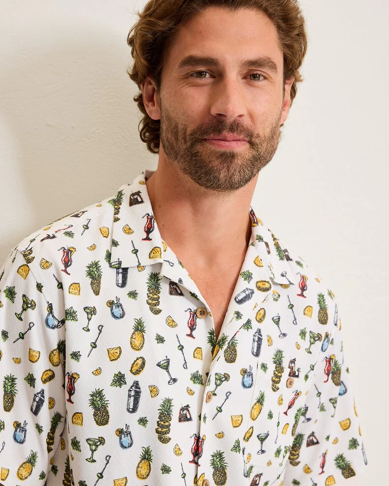 Coastal Ease Shake & Sip IslandZone Camp Shirt - Image 5