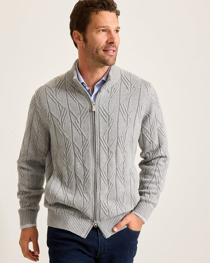 Capital Cable Full-Zip Cardigan - Image 2