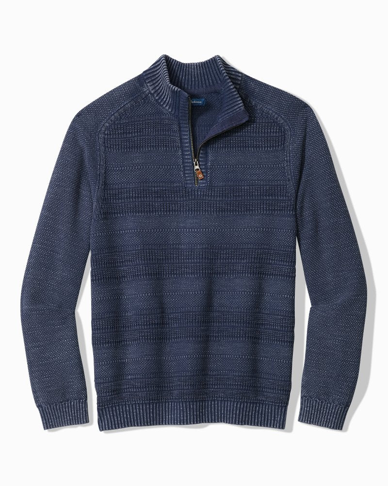 Saltwater Textured Half Zip