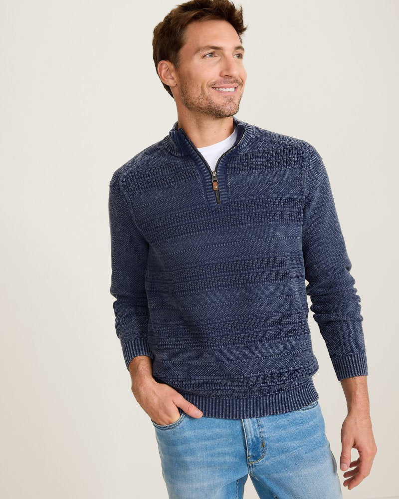 Saltwater Textured Half Zip - Image 2