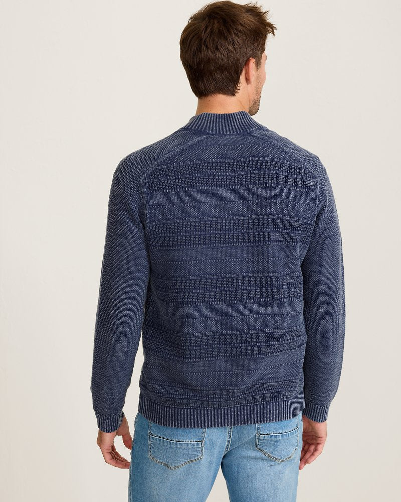Saltwater Textured Half Zip - Image 3