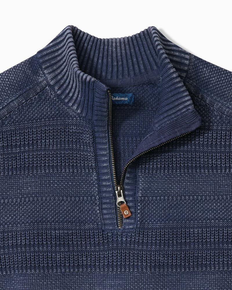 Saltwater Textured Half Zip - Image 4