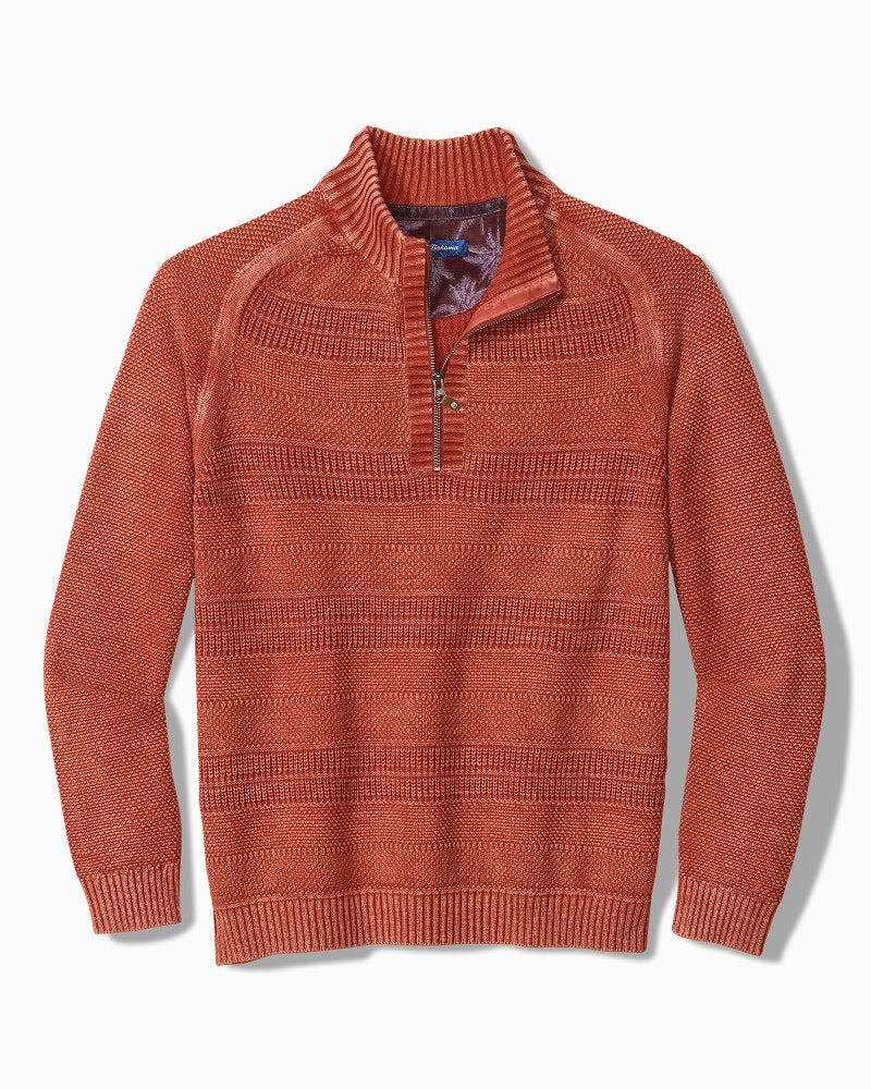 Saltwater Textured Half Zip