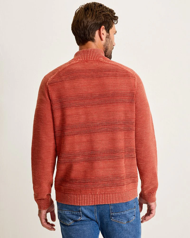 Saltwater Textured Half Zip - Image 3