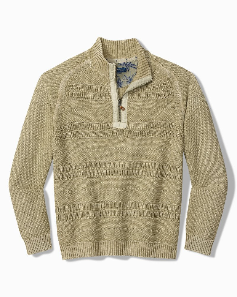 Saltwater Textured Half Zip