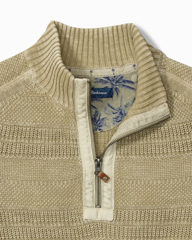 Saltwater Textured Half Zip - Image 2