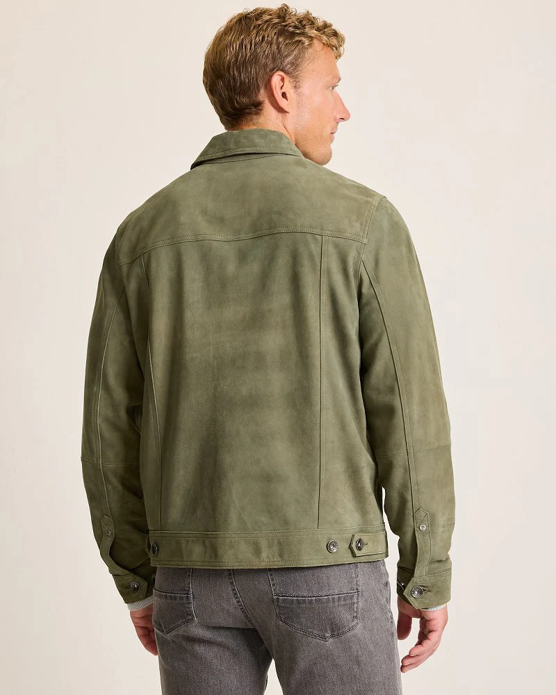 Pine Lake Suede Trucker Jacket - Image 3
