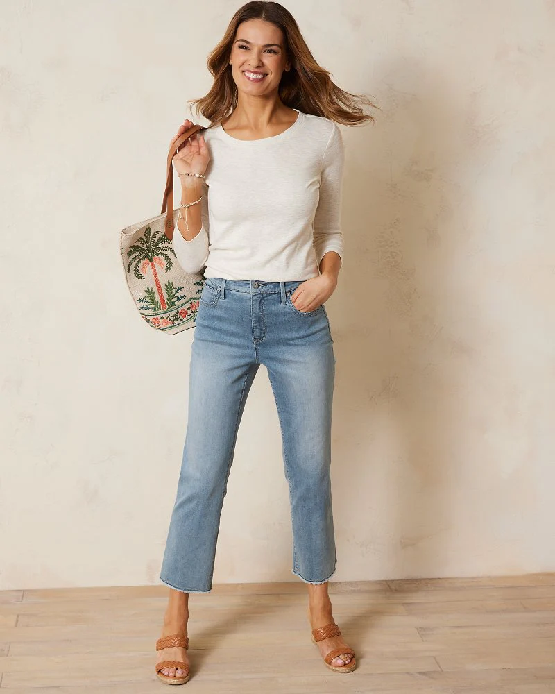 Boracay Indigo High-Rise Kick Flare Jeans